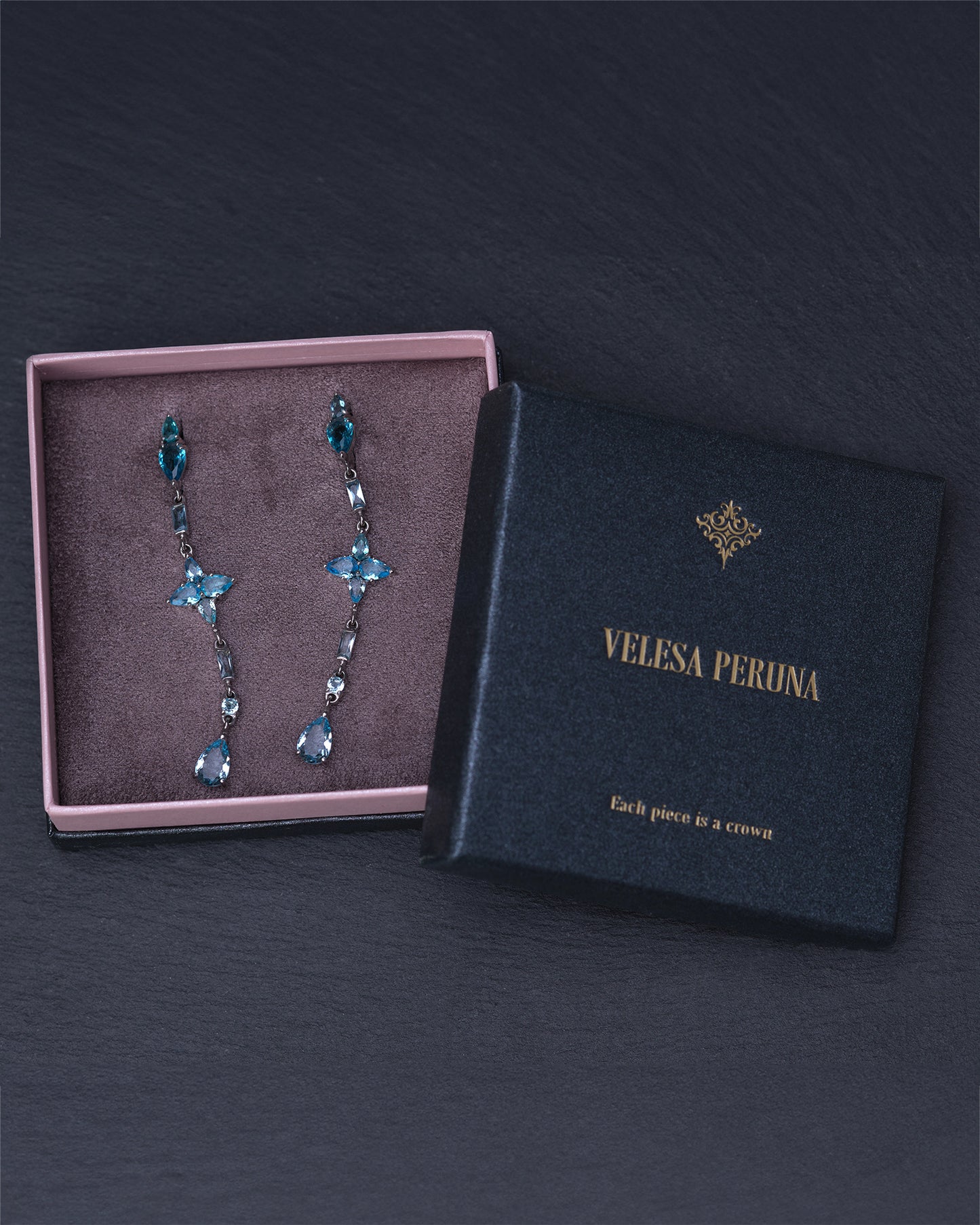 Velesa Peruna DANGLE 027 Blue Black