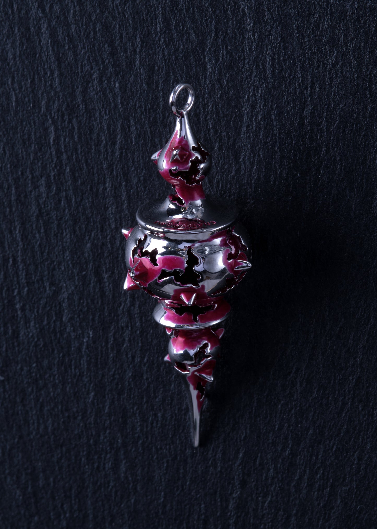 SOLID OF REVOLUTION magenta Pendant