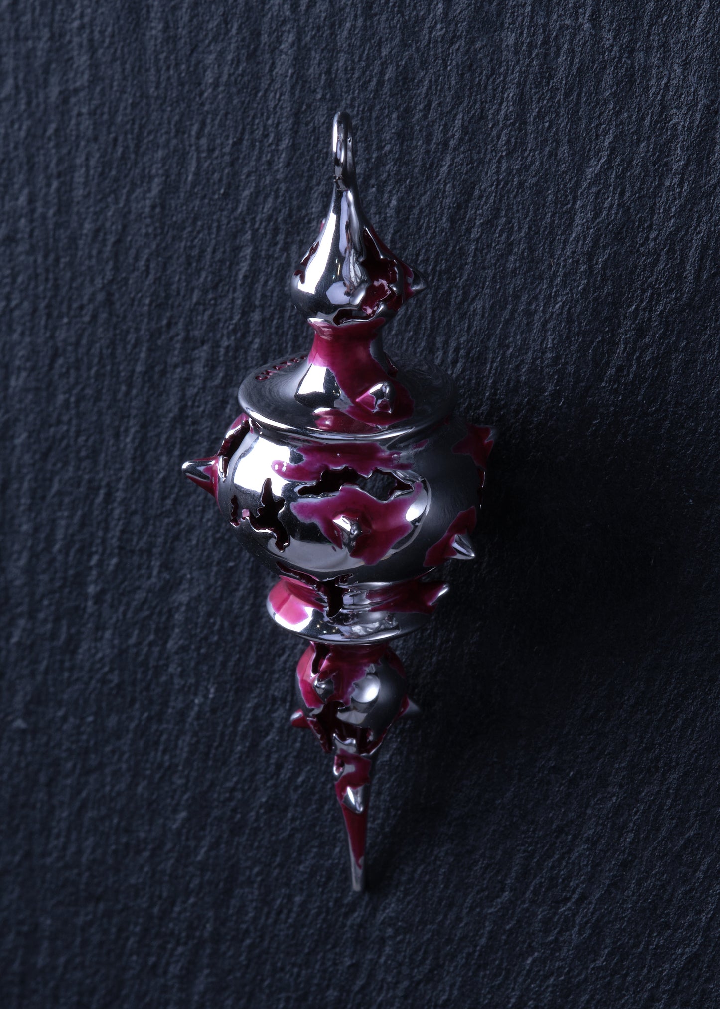 SOLID OF REVOLUTION magenta Pendant