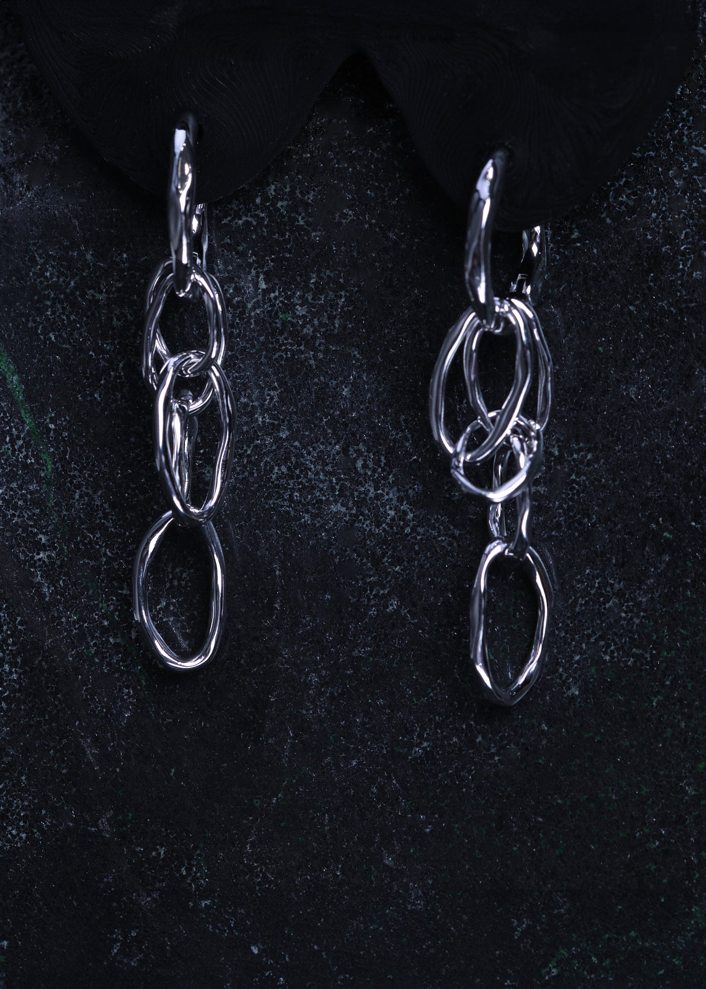 BASE Hoops + 2 CHAIN Pendants