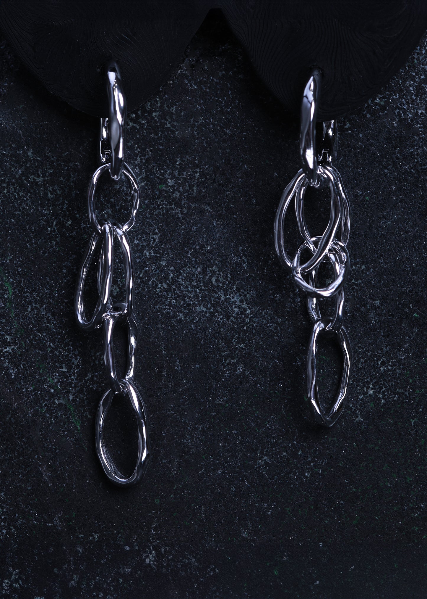BASE Hoops + 2 CHAIN Pendants