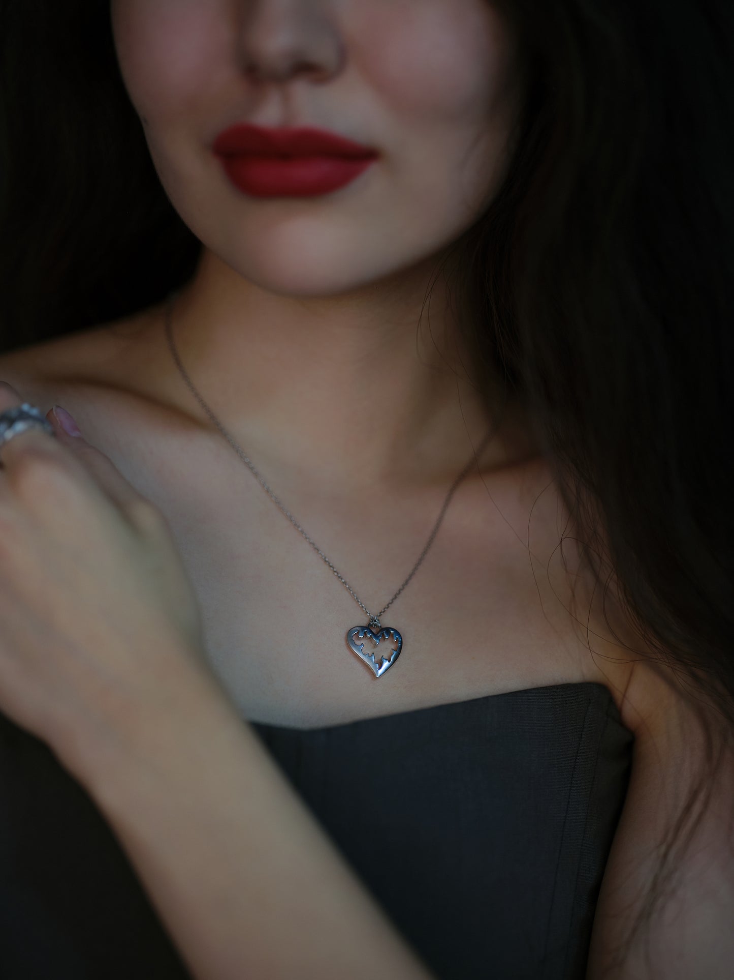 HEART ON FIRE Pendant