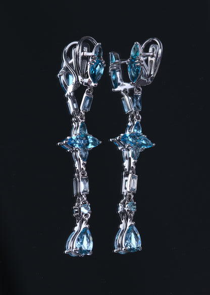 Velesa Peruna DANGLE 027 Blue White