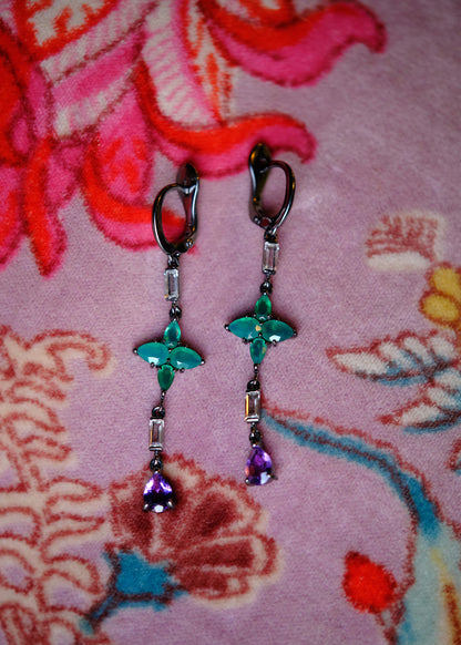 Velesa Peruna DANGLE 036 Agate-Amethyst