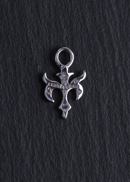 BASE Hoops + DRAGON FLAME Pendant + KUS Pendant
