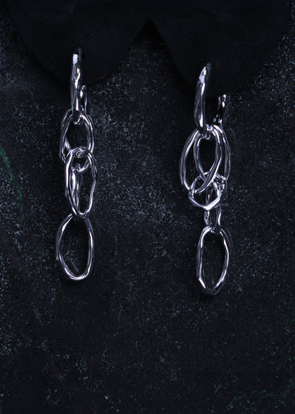 BASE Hoops + 2 CHAIN Pendants