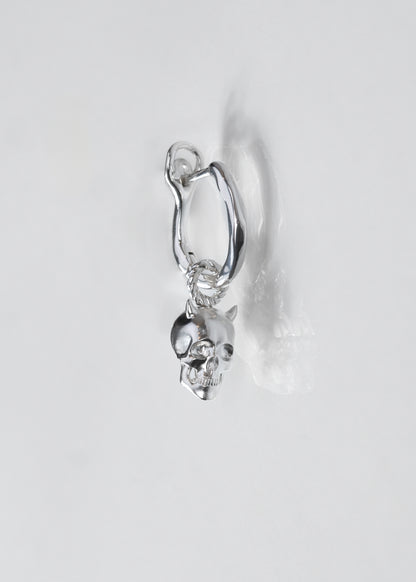 BASE Hoop + SKULL Anhänger