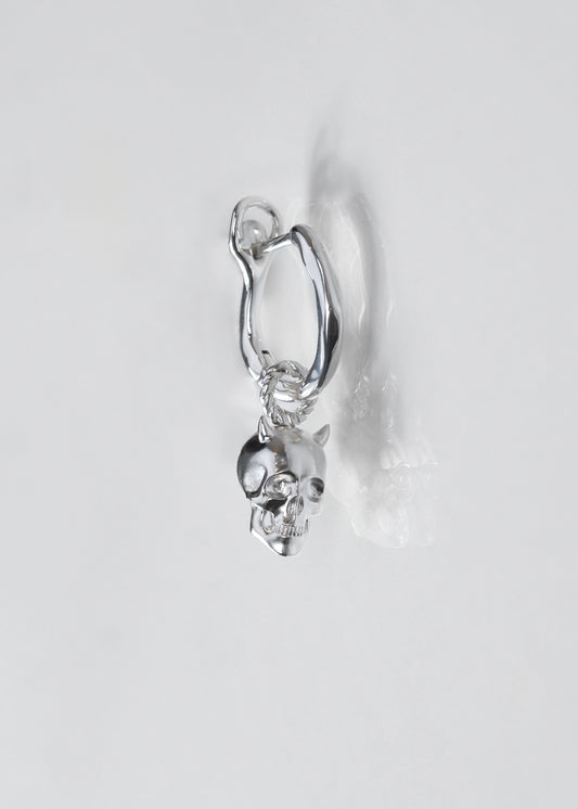 BASE Hoop + SKULL Anhänger