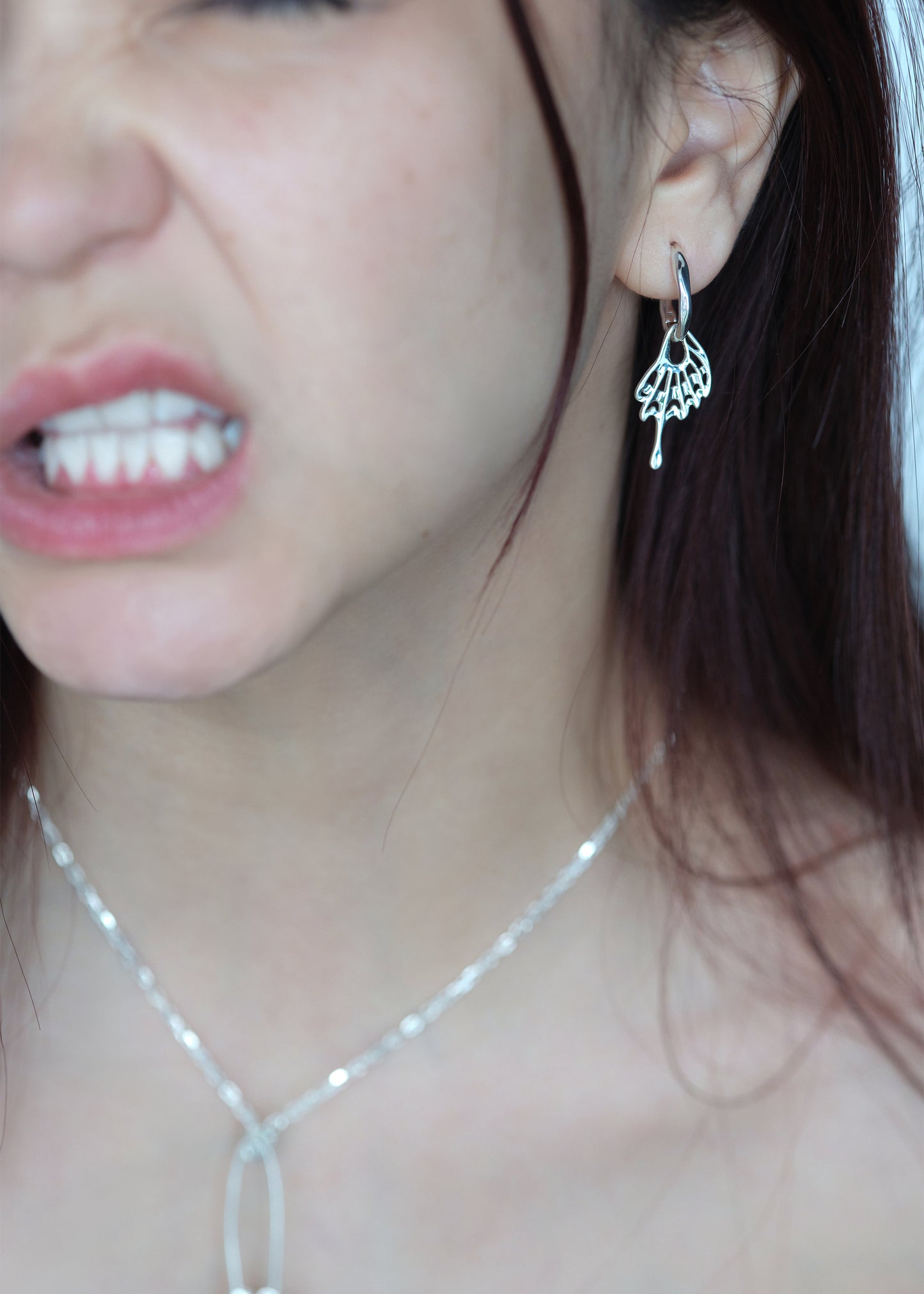 BASE Hoops + MACHAON Anhänger + EVIL EYE Anhänger