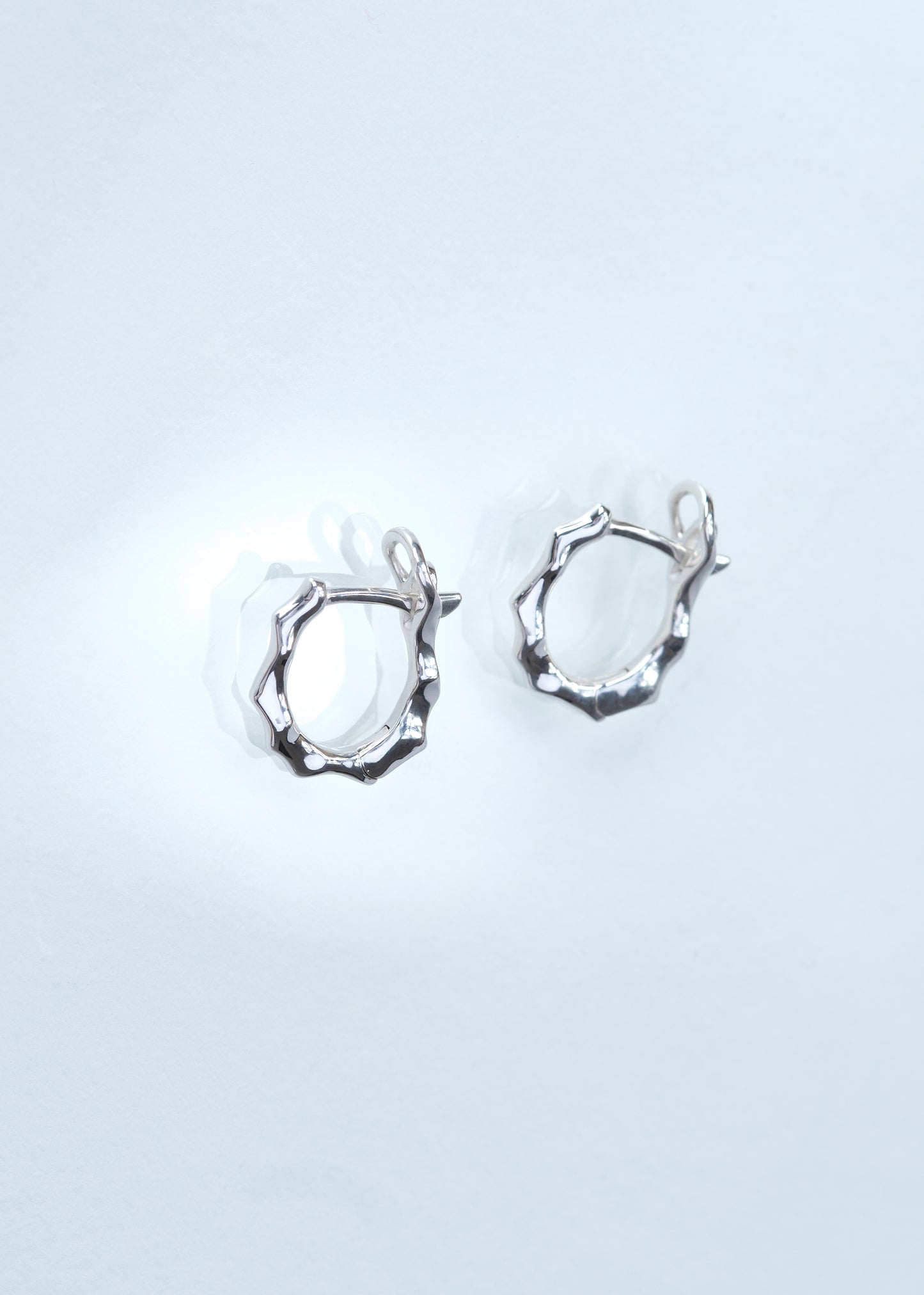 Y2K SPIKY-PICKY SMALL HOOP Ohrring