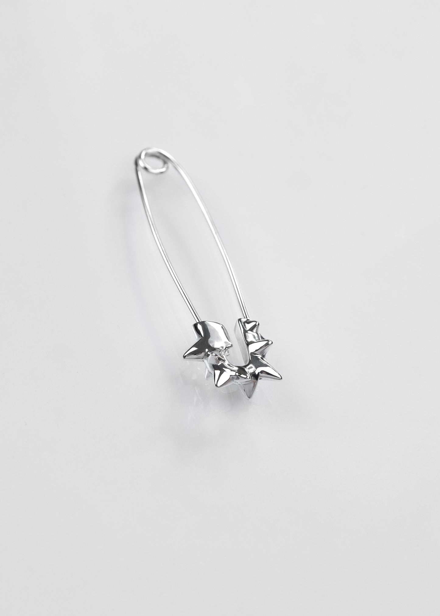 SAFETY PIN SPIKED Earring