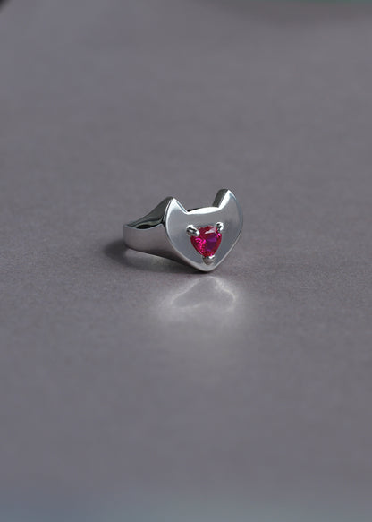 CHATFIE-CAT Signet Ring