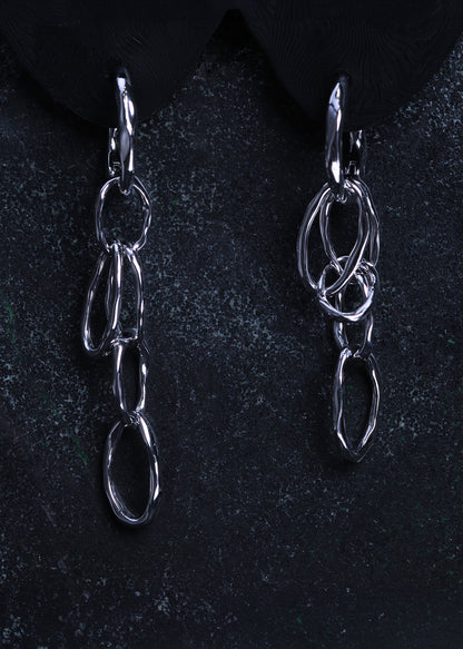 BASE Hoops + 2 CHAIN Pendants