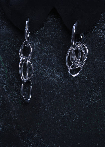BASE Hoops + 2 CHAIN Pendants