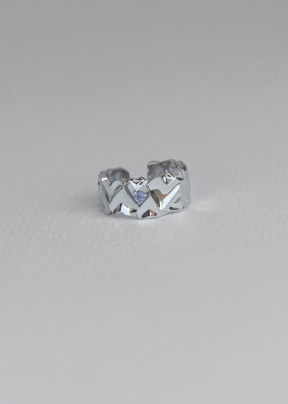 HeartHammer Ring (Iolite)