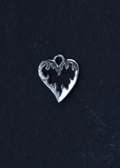 HEART ON FIRE Pendant