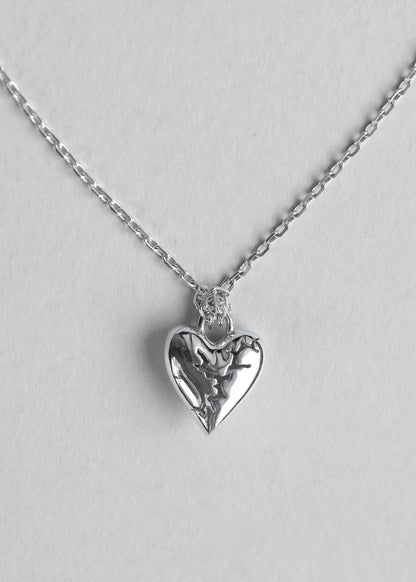 BASE Hoop + CRACKED HEART Anhänger
